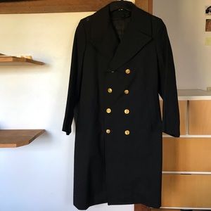 US NAVAL ACADEMY BRIDGE COAT